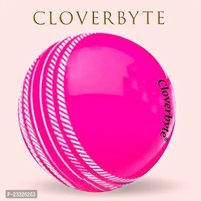 Best Quality Professional I-10 Soft Pink Cricket Rubber Ball (Pack Of 2)-thumb2