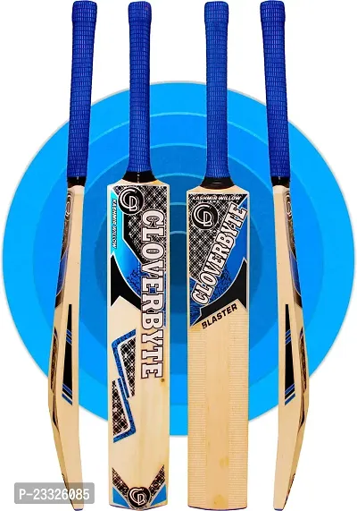 Best Quality Blaster Sports Kashmiri Willow Wooden Bat With Cover For 15+ Years Age Kashmir Willow Cricket Bat (800-1200 Kg)-thumb2