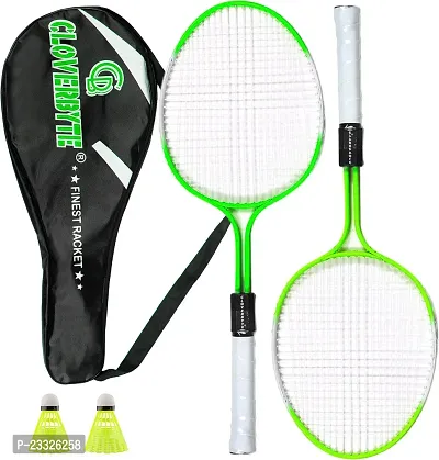 Best Quality Junior Phantom 2 Piece Multicolour Badminton With 2 Shuttlecock And Bag Badminton Kit-thumb0