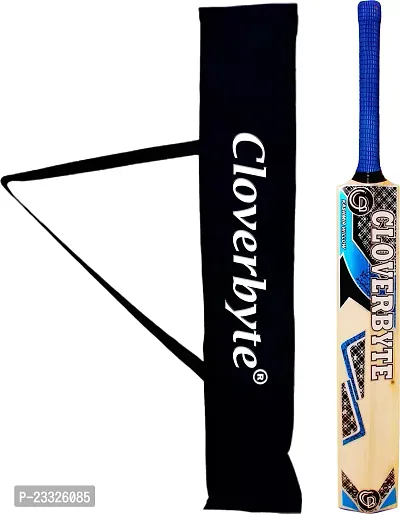Best Quality Blaster Sports Kashmiri Willow Wooden Bat With Cover For 15+ Years Age Kashmir Willow Cricket Bat (800-1200 Kg)-thumb0