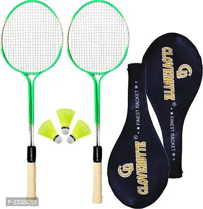 Best Quality Multicolour Badminton Set With 3 Nylon Shuttles And Free Head Covers Badminton Kit-thumb0