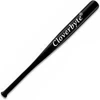 Best Quality 31 Inch Wooden Black Baseball Bat For Safety With Rubber Grip Willow Baseball Bat (900 G)-thumb1