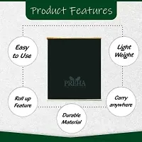 Preha The Smart Choice 1.5X2 F45 x 60 x 1 Centimeterseets (18x23 Inchs) Wall Hanging Non-Magnetic Black Roll Up Board-thumb3