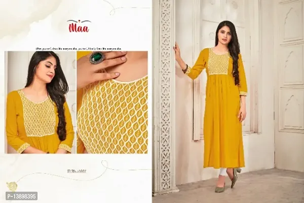 Trendy Women Viscose Rayon Kurta-thumb0