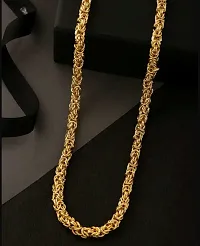 Alluring Golden Brass Chain For Men-thumb2