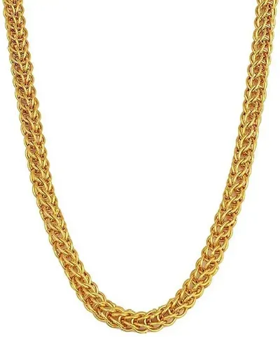 Stylish Brass Chain Water And Sweat Proof Jewellery For Men