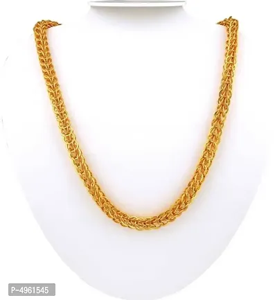 Designer Gold Plated Brass Chain