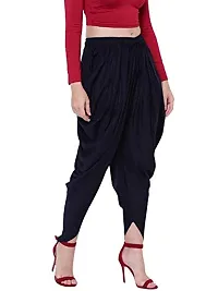 Faunashaw Women Stylish Dhoti Pants Salwar Bottom Wear For Girls/Womens/Ladies-thumb1