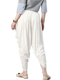 Faunashaw Women Stylish Dhoti Pants Salwar Bottom Wear For Girls/Womens/Ladies Pack Of 2 {Multicolor}-thumb1
