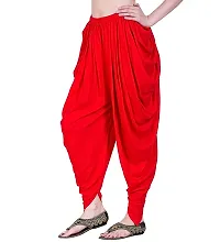Faunashaw Women Stylish Dhoti Pants Salwar Bottom Wear For Girls/Womens/Ladies-thumb3