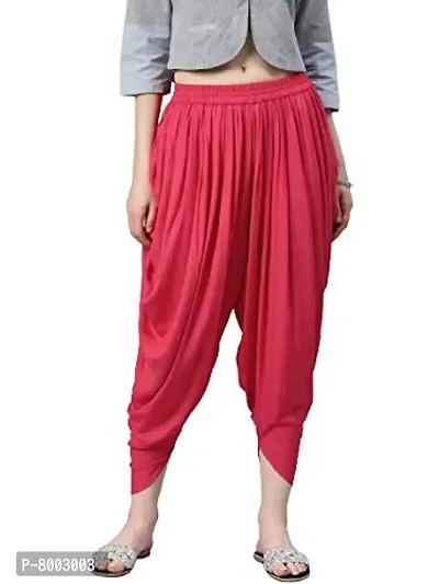 Faunashaw Women Stylish Dhoti Pants Salwar Bottom Wear For Girls/Womens/Ladies