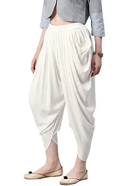 Faunashaw Women Stylish Dhoti Pants Salwar Bottom Wear For Girls/Womens/Ladies Pack Of 2 {Multicolor}-thumb3