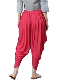 Faunashaw Women Stylish Dhoti Pants Salwar Bottom Wear For Girls/Womens/Ladies Pack Of 2 {Multicolor}-thumb2