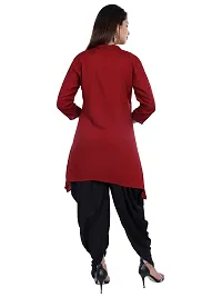 Faunashaw Women's Stylish New Dhoti Kurta Set Cotton Rayon Kurta and Dhoti-thumb4