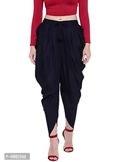 Faunashaw Women Stylish Dhoti Pants Salwar Bottom Wear For Girls/Womens/Ladies-thumb0