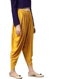 Faunashaw Women Stylish Dhoti Pants Salwar Bottom Wear For Girls/Womens/Ladies-thumb2