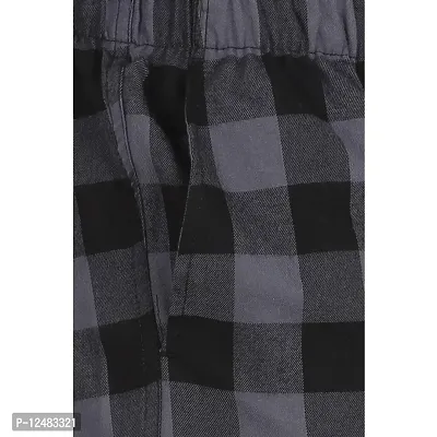 RJ Craze Super Combed Cotton Checkered Checkmate Shorts-thumb2