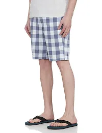 RJ Craze Super Combed Cotton Checkered Checkmate Shorts-thumb3