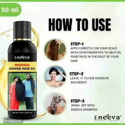 eneeva Adivasi Herbal oil (pack of 1 ) Hair Oil  (50 ml)-thumb2