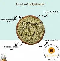 Hela Bela Indigo Powder for Natural Hair Coloring - 800gm-thumb1