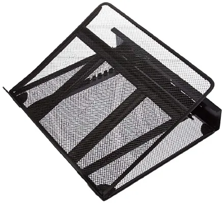Adjustable Laptop Cooling Pad | Laptop Stand | Extremely solid | Metal Mesh ndash; Black