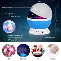 Nachiketa Enterprise Star Master Projector with USB Wire Colorful Romantic LED Star Master Sky Night Projector Bed Light Lamp (Assorted Color)-thumb3