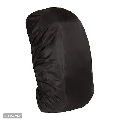 Bag Cover for rain Bag Cover Waterproof Rain  Dust Cover for Backpack (30 litres, Black)-thumb3