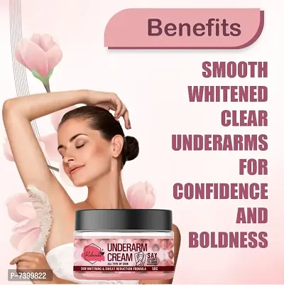 Rabenda Underarm and Neck Back Whitening Cream For Lightening  Brightening All Skin types (50 g) pack of-1-thumb4