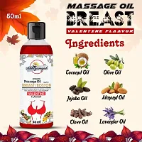 Abhigamyah Breast massage oil helps in growth/firming/tightening/ bust36 natural Women (50 ml) Pack Of -1-thumb3