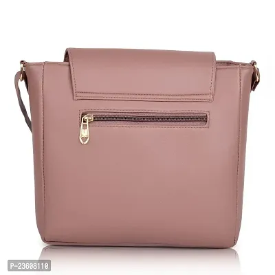 NRST Stylish Women Sling Bag - Regular Size PU Travel Detachable Sling Bags/School Bag/Office Sling Bag For Women (Onion)-thumb3