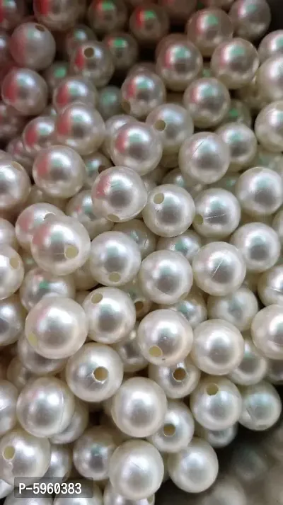 12 mm pearl Beads for Beading Jwellery for Art and Craft Work and DIY Accessories 100 pieces Material Type: Plastic Type: Jewellery Making Kits 12 mm pearl Beads