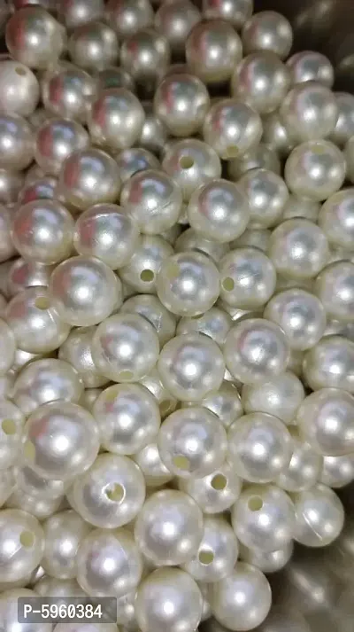 12 mm pearl Beads for Beading Jwellery for Art and Craft Work and DIY Accessories 100 pieces Material Type: Plastic Type: Jewellery Making Kits 12 mm pearl Beads