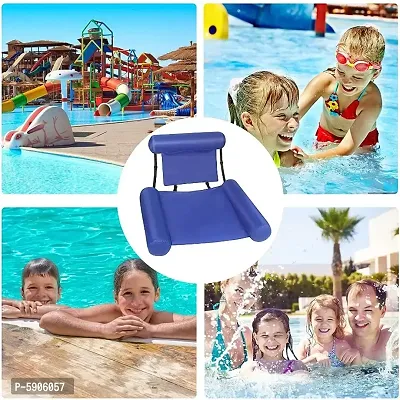 Water Floating Hammock Inflatable Swimming Pool Float Lounge Foldable Water Floating Chair with Vacuum Air Pump-thumb5