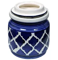 RAJ ROYAL Ceramic Storage Jar- Blue-thumb2