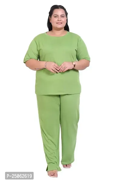Canidae Women's Cotton Relaxed Fit|Cord Set for Women Western Suit|Suit Set|Two Piece Dress for Women Western|Dress for Women|Coord Sets|Two Piece Outfit|Dress for Girls (Regular, XL, GREEN)-thumb4
