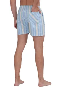 Men?s Checked Boxers ,Comfortable Printed Boxers, Elastic Waist ,100% Cotton,Best Comfort Fit , Durable,Everyday Wear-thumb3