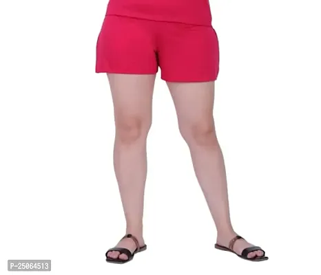 Canidae Soft and Durable Material Women's Shorts Small To 6Xl (SMALL, DARK PINK)