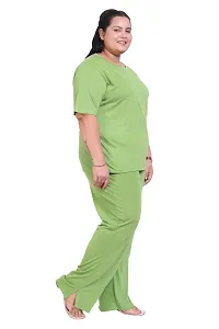 Canidae Women's Cotton Relaxed Fit|Cord Set for Women Western Suit|Suit Set|Two Piece Dress for Women Western|Dress for Women|Coord Sets|Two Piece Outfit|Dress for Girls (Regular, 4XL, LIGHT GREEN)-thumb1