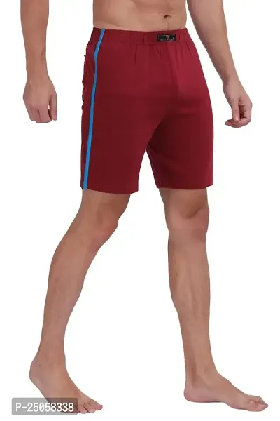 Men's Cotton Boxers | Shorts for Men , Easy Wear , 24X7 | Breathable Cotton Boxer | Anti-Bacterial | Solid Colors-thumb2