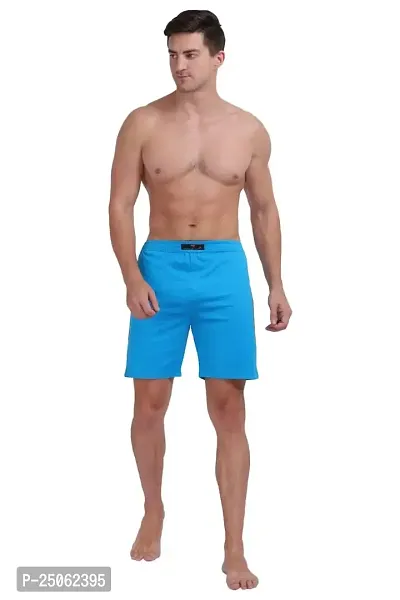 Men's Cotton Boxers | Shorts for Men , Easy Wear , 24X7 | Breathable Cotton Boxer | Anti-Bacterial | Solid Colors-thumb0