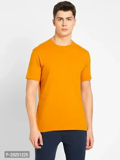 Classic Cotton Solid Tshirt for Men-thumb0