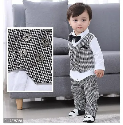 Stylish Cotton Blend Clothing Set For Baby Boys And Kids-thumb0