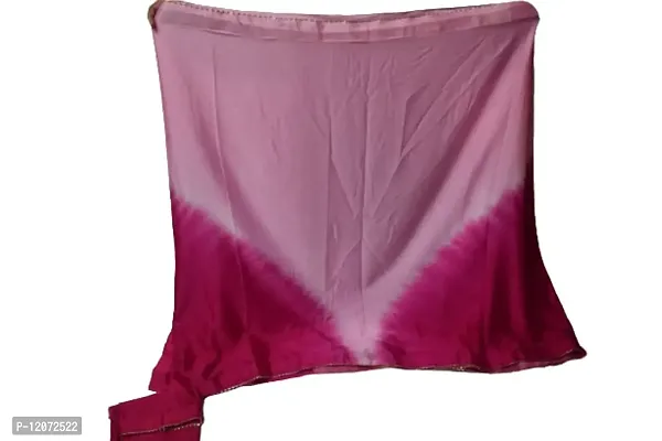 Self Design V Pattern Dyed Fashionable Saree For Women With Unstiched Blouse (Pink)-thumb4