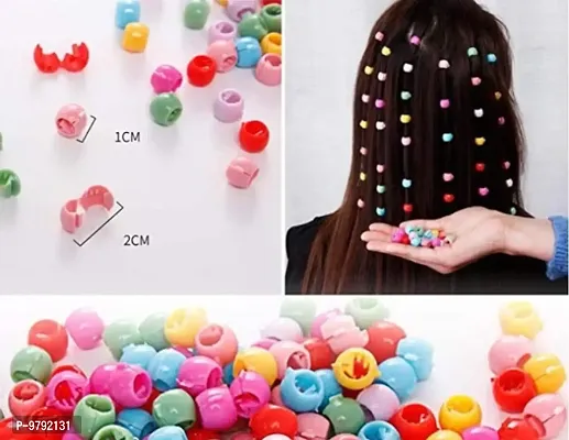70 PCS Lot Mini Hair Claw Clips For Women Girls Candy Color Plastic Hairpins Hair Braids Maker Beads Hair