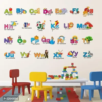 Vinyl Alphabet Wall Sticker, 1.57 X 19.29 X 1.57 Inches-thumb0