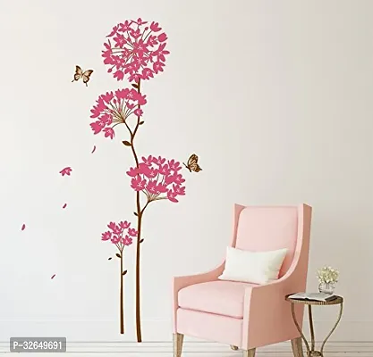 Flowers Dandelion Wall Sticker (Pvc Vinyl, 70 Cm X 50 Cm)-thumb0