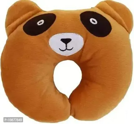 Moms Angel Baby Neck Support Pillow, Children's Neck Pillow, Soft and Plush,Brown 0-12 Months-thumb0