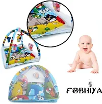 Baby Insect and Mosquito Protection Net with Playgym and Soft Bedding-Micky Mouse-thumb2