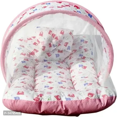 Moms angel Baby Cotton Netty Sleeping Mosquito Protection Bed-thumb0