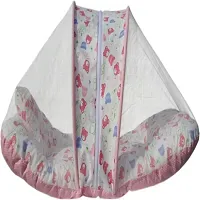 Moms angel Baby Cotton Netty Sleeping Mosquito Protection Bed-thumb1